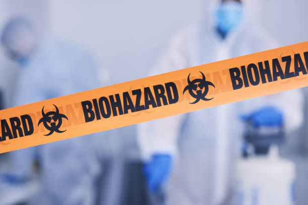 Professional Biohazard Cleanup technician working in Lancaster, TN